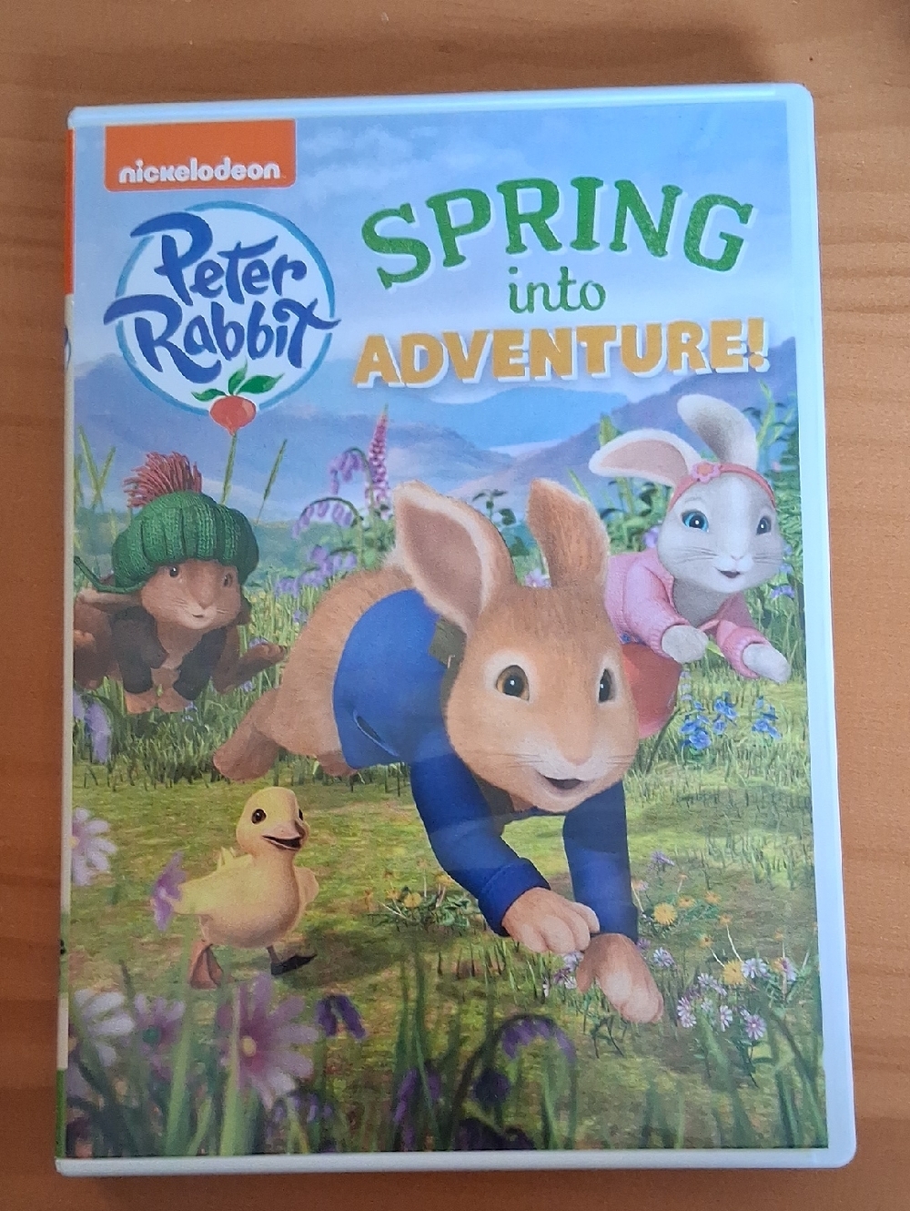 Nickelodeon Peter Rabbit Silver DVD Disc with Holographic Accents